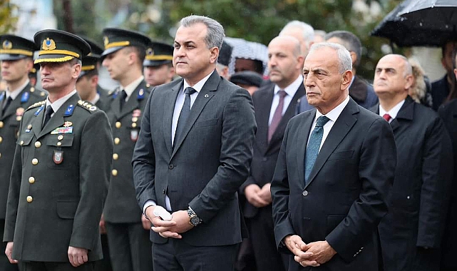 Atatürk, ölümünün 86’ıncı yılında Küçükçekmece 'de törenlerle anıldı