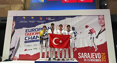 Avrupa Ümitler Taekwondo Şampiyon oldu
