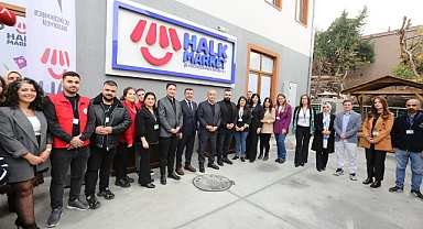 Çebi,Halk Market ile Taziyeevi ve Çok Amaçlı Salonu hizmete açtı.