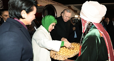 Cumhurbaşkanı Erdoğan Kırgızistan’da