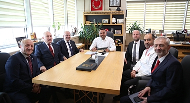 Hamza Yerlikaya, Ercüment Taşdemir ziyaret etti