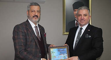 KSİAD'dan Yeşilay Küçükçekmece Şube Başkanı Hasan Değirmenci'ye Ziyaret