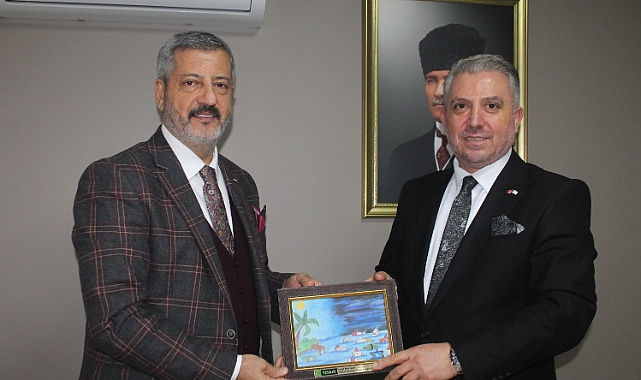 KSİAD'dan Yeşilay Küçükçekmece Şube Başkanı Hasan Değirmenci'ye Ziyaret