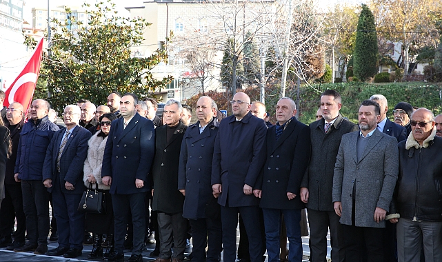 Küçükçekmece'de 24 Kasım Öğretmenler Günü kutlandı