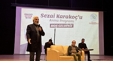Sezai Karakoç, Arnavutköy Belediyesi tarafından düzenlenen anlamlı bir programla anıldı