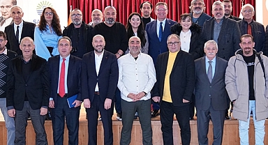 Başkan Aksu,Basın mensuplarıyla kahvaltılı toplantıda bir araya geldi.