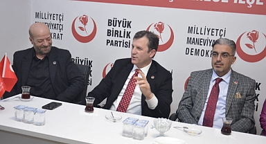 BBP Genel Başkan Yardımcısı Türker Yörükçüoğlu, Küçükçekmece İlçe Başkanlığı'nı Ziyaret Etti
