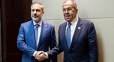 Dışişleri Bakanı Hakan Fidan, Rus mevkidaşı Lavrov ile görüştü