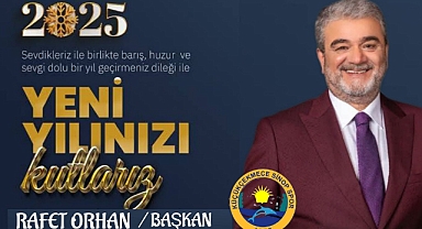 Rafet Orhan,yayınladığı Yeni Yıl mesajı