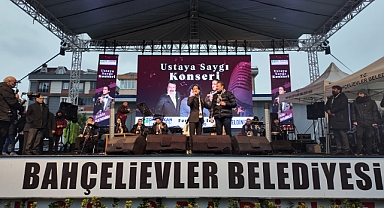 Bahçelievler’de Ferdi Tayfur Anısına Ustaya Saygı Konseri düzenlendi
