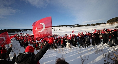 Bu toprakta izin var” sloganıyla 'Sarıkamış Şehitlerini Anma Yürüyüşü' düzenledi