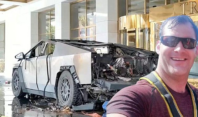 FBI noktayı koydu: Tesla patlamasının ardında mektup bıraktı... 'ABD için uyandırma çağrısı'