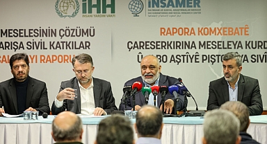 İHH ve İNSAMER Kürt Çalıştayı raporunu kamuoyuyla paylaştı