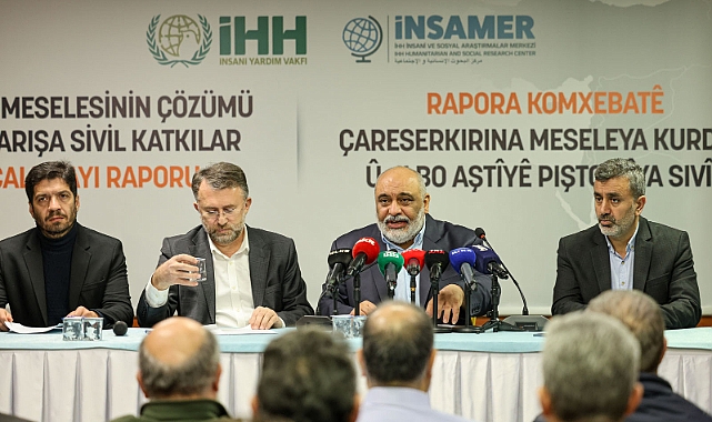 İHH ve İNSAMER Kürt Çalıştayı raporunu kamuoyuyla paylaştı