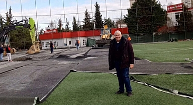 İsmet İnönü Spor Tesisleri Bakıma Girdi