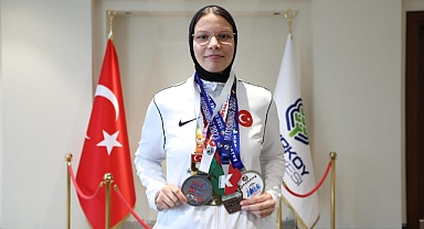 Milli karateci Zeyna Gaballa, Bakırköy Belediyesi sahip çıktı.