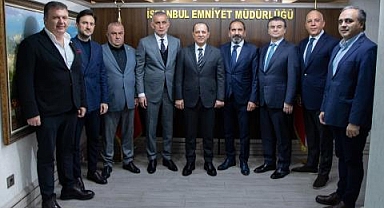 TFF Başkanı Hacıosmanoğlu'ndan İstanbul Emniyet Müdürü Yıldız'a Ziyaret