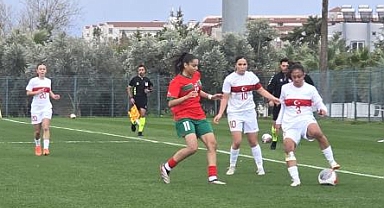 U17 Kız Millî Takımımız, Fas'ı 2-0 Mağlup Etti