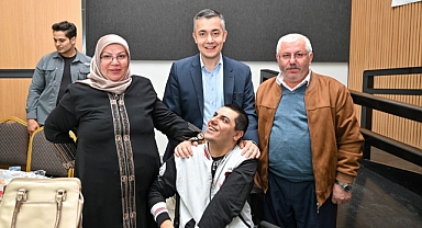 Aksoy, özel bireyler ve aileleriyle iftar programında bir araya geldi.