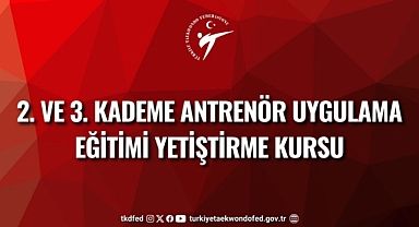 Antrenör Uygulama Eğitimi Yetiştirme Kursu