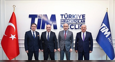 Ercüment Taşdemir, Türkiye İhracatçılar Meclisi ziyaret etti.