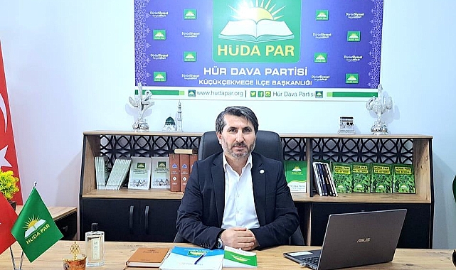 HÜDA PAR Küçükçekmece İlçe Başkanı Abdulhekim Algül’den Ramazan Bayramı Mesajı