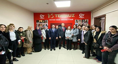 İçişleri Bakanı Ali Yerlikaya'dan AK Parti Kars İl Başkanlığı'na Ziyaret