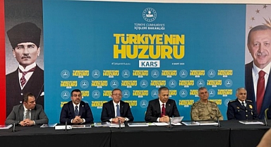 Kars'ta suç azalma oranları Türkiye ortalamasının üstünde!