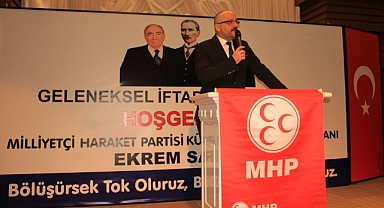 MHP Küçükçekmece İlçe Başkanı Ekrem Sarısoy'dan Ramazan Bayramı Mesajı