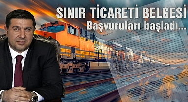 Sınır Ticareti Belgesi Başvuruları Başladı Kaynak: Sınır Ticareti Belgesi Başvuruları Başladı 
