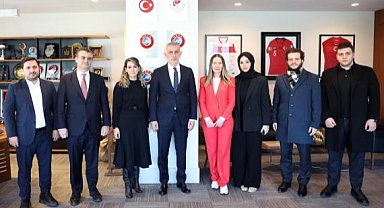 Sporcu Esenliği ve Çocuk Koruma Kurulu'ndan Başkan Hacıosmanoğlu'na Ziyaret