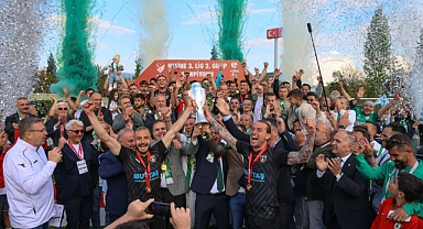Nesine 2. Lig'e Yükselen Muğlaspor Kulübü, Kupasını Aldı