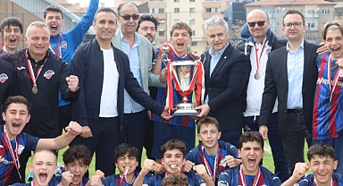 U14 Türkiye Şampiyonu 1461 Trabzon FK Oldu