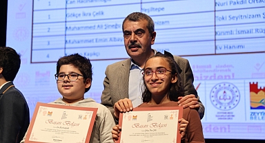 19. Geleneksel Kitap Okuma Yarışması Ödül Töreni Yapıldı