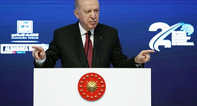 Cumhurbaşkanı Erdoğan, Hele hele hedef saptırarak yolsuzluklarınızın üzerine bant çekemezsiniz.