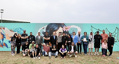 Graffiti Festivali renkli görüntülere sahne oldu