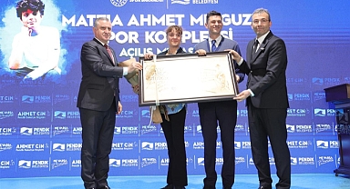 Mattia Ahmet Minguzzi'nin adını spor tesisine verildi
