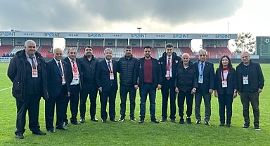 Selçuk Azeri ve Ekibi Play-Off maçlarını yerinde takip etti
