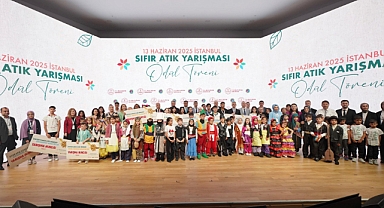 2. Ulusal Sıfır Atık Yarışması'nın ödül töreni, coşkulu bir atmosferde gerçekleşti.