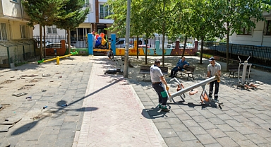 Esenyurt’un Parkları Baştan Sona Yenileniyor
