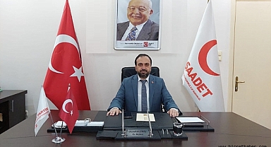 Saadet Partisi Küçükçekmece İlçe Başkanı Feyzullah Cürük'ten Kurban Bayramı Mesajı