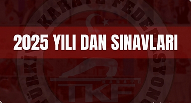 Türkiye Karate Federasyonu sınavları belli oldu