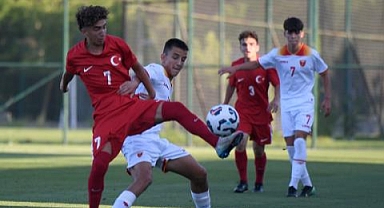  U16 Millî Takımı, Karadağ ile 2-2 Berabere Kaldı