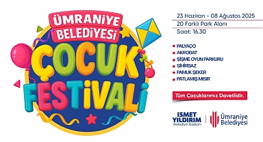 Ümraniye’de Yaz Neşesi: Çocuk Festivali Başlıyor!