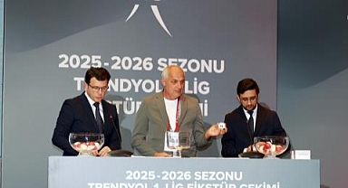 2025-2026 Sezonu Trendyol 1. Lig Fikstürü Çekildi