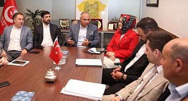 AK Parti Meclis Üyelerinden Mehmet Cem Özel’e Hayırlı Olsun Ziyareti