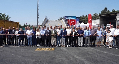 Beyoğlu'nun ilk Katı Atık Transfer Merkezi'ni hizmete açtı. 