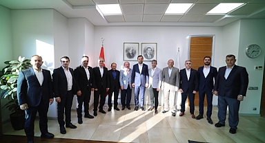 KASDER'den Başkan Özdemir'e Nezaket Ziyareti