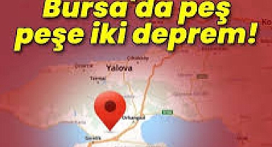  Son Dakika : Bursa’da Art Arda Depremle