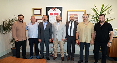 TFF İstanbul İl Disiplin Kurulu'ndan Mecnun Otyakmaz'a Ziyaret